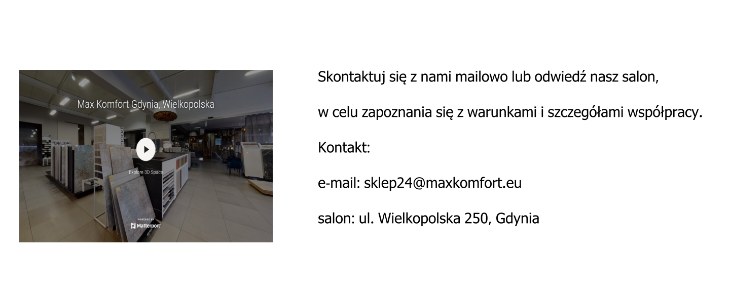 Showroom Max Komfort Gdynia