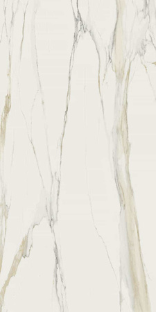 Marble Calacatta Gold B Matte STU 160x320x1,2 cm, z siatką, nierektyfikowana, Gatunek 1C