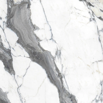 Płyta wielkoformatowa Florim Les Bijoux Calacatta Altissimo Blanc Glossy 120x120x0,6 cm