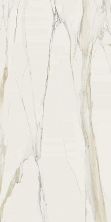 Płyta wielkoformatowa Florim Marble Calacatta Gold B Glossy STU 160x320x1,2 cm, z siatką, nierektyfikowana, Gatunek 1C