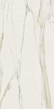 Marble Calacatta Gold B Matte STU 160x320x0,6 cm, z siatką, Gatunek 2