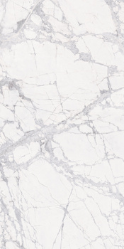 Płyta wielkoformatowa Florim Marble White B Glossy STU 160x320x1,2 cm, z siatką, nierektyfikowana