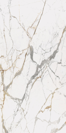 Płyta wielkoformatowa Florim Marble Eternal Gold B Glossy STU 160x320x1,2 cm, z siatką, nierektyfikowana