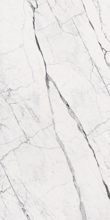 Spiek kwarcowy Florim Stone Marble Eternal White B Glossy STU 160x320x1,2 cm, z siatką, nierektyfikowana