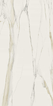 Marble Calacatta Gold A Matte STU 160x320x0,6 cm, z siatką, nierektyfikowana, Gatunek 1C