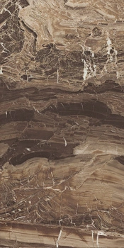 Płyta wielkoformatowa Florim I Marmi Di Rex Marble Brown Lucido 160x320x0,6 cm, Gatunek 2