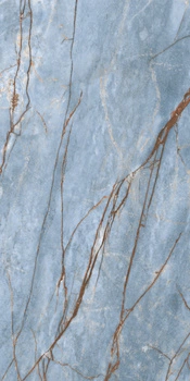 Spiek kwarcowy Florim Stone Marble Azure B Matte STU 160x320x1,2 cm, z siatką, nierektyfikowana