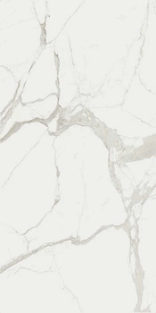 Spiek kwarcowy Florim Stone Marble Statuario A Glossy STU 160x320x1,2 cm, z siatką, nierektyfikowana, Gatunek 1C