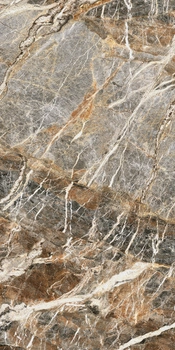 Spiek kwarcowy Florim Stone Marble Mountain Peak Glossy STU 160x320x1,2 cm, z siatką, nierektyfikowana