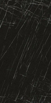 Spiek kwarcowy Laminam I Naturali Nero Marquina Extra Bocciardata Face B 162x324x1,2 + cm, Full Size