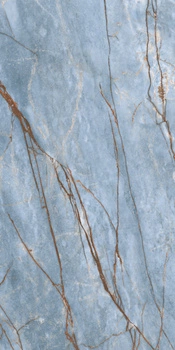 Spiek kwarcowy Florim Stone Marble Azure A Matte STU 160x320x1,2 cm, z siatką, nierektyfikowana