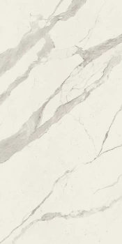 Spiek kwarcowy Laminam I Naturali Bianco Statuario Venato Soft Touch Book Match B 162x324x1,2 + cm, Full Size